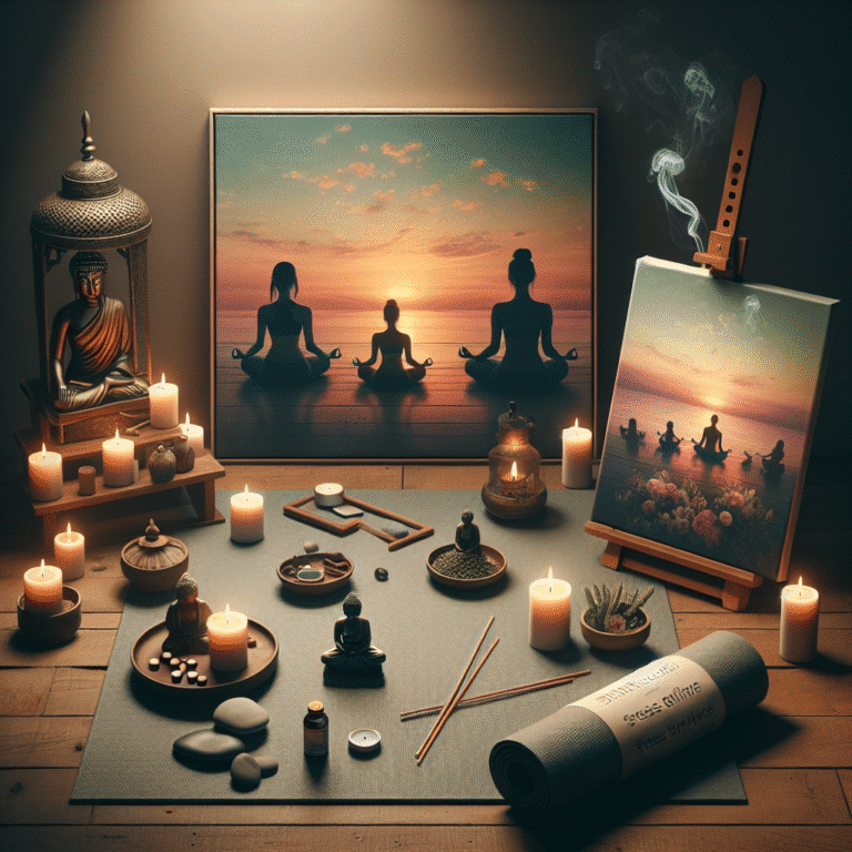 yoga for beginners: stress-relieving practices and tips