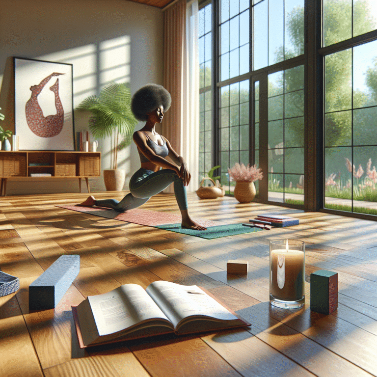 how to establish a fulfilling home yoga routine for beginners