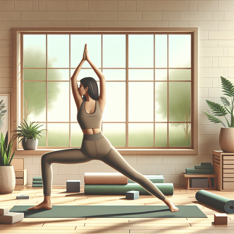 calming yoga poses for beginners