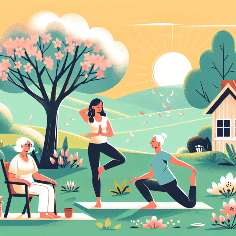 easy yoga poses for seniors beginners
