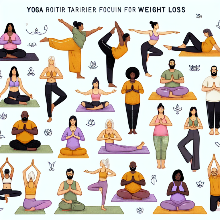 Yoga Routine for Beginners Aiming at Weight Loss