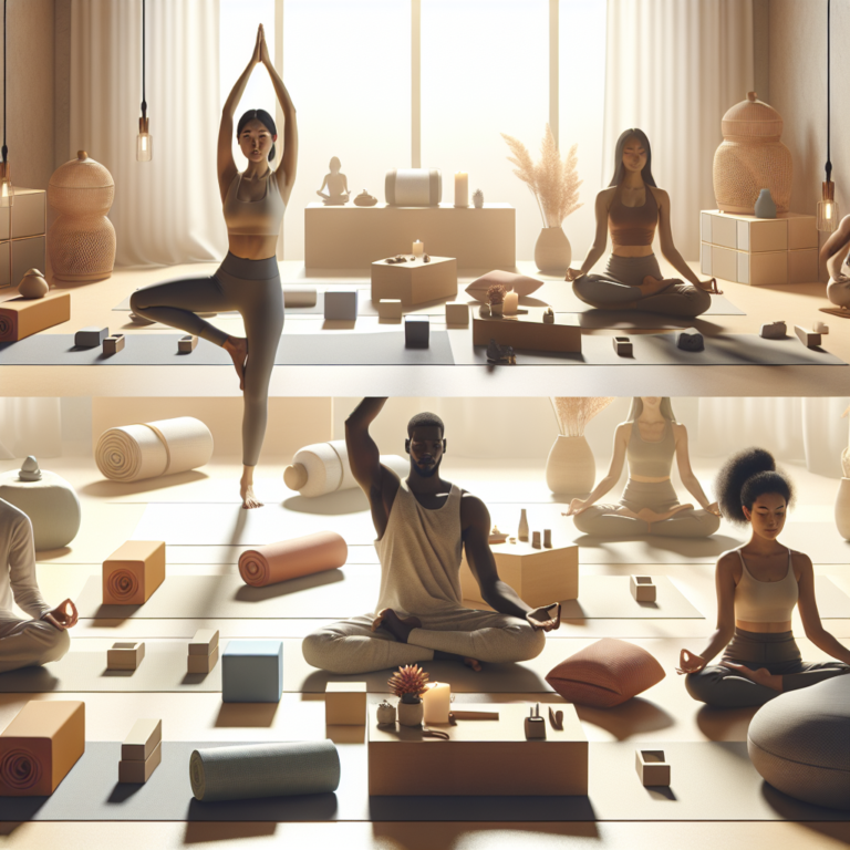 yoga for beginners: incorporating props for better practice