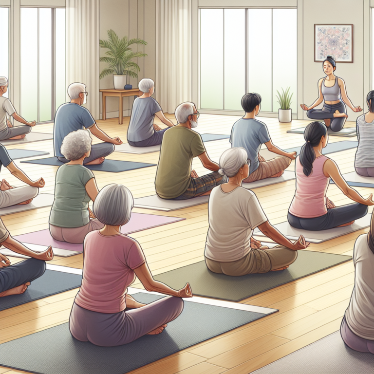 Yoga Practice Routine Designed for Senior Beginners