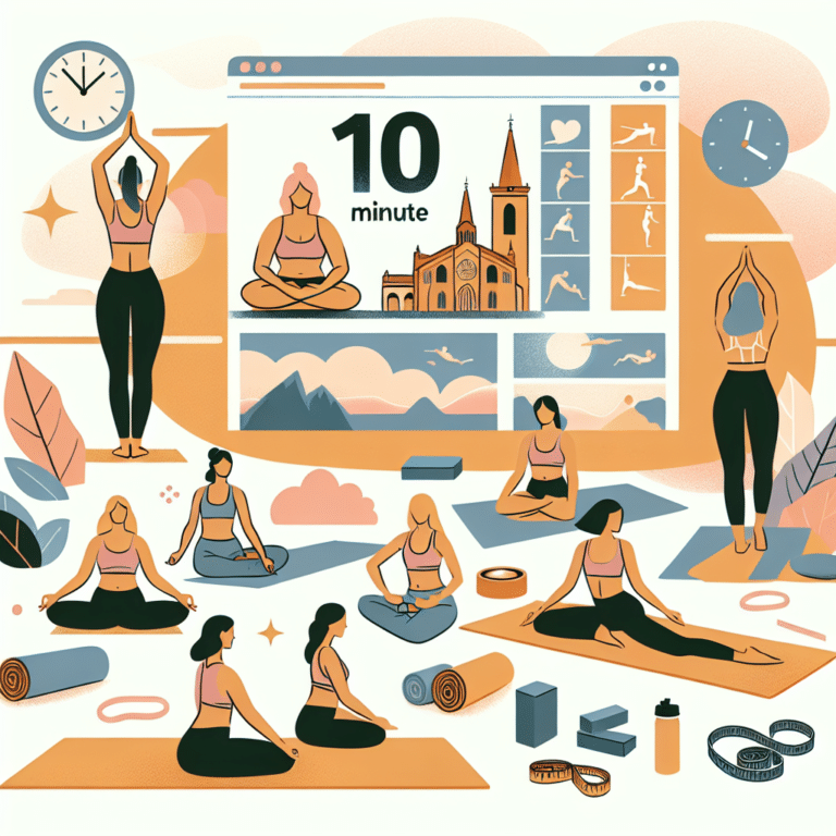 Quick 10 Minute Yoga Sequence for Beginners with Weight Loss Goals